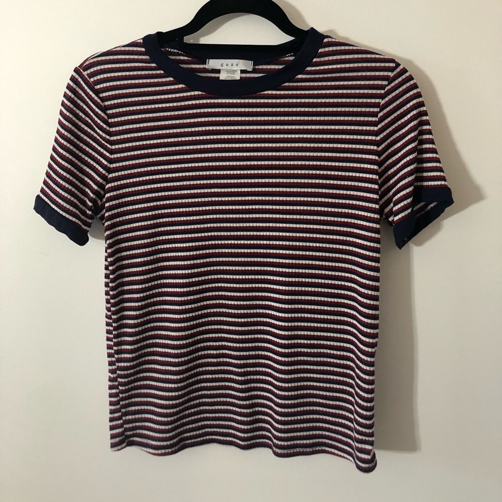 tj maxx gaze striped t-shirt